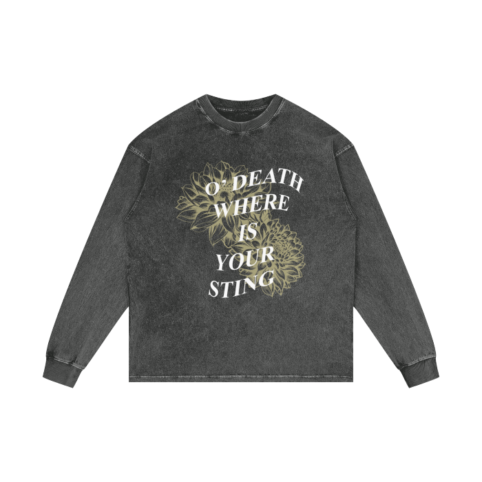 1 Corinthians 15:55 Long Sleeve